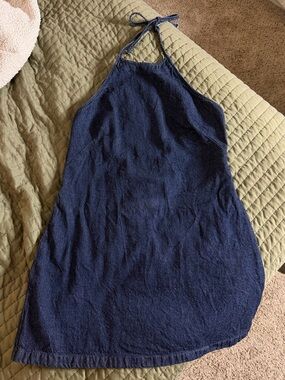 Abercrombie Denim Halter Dress